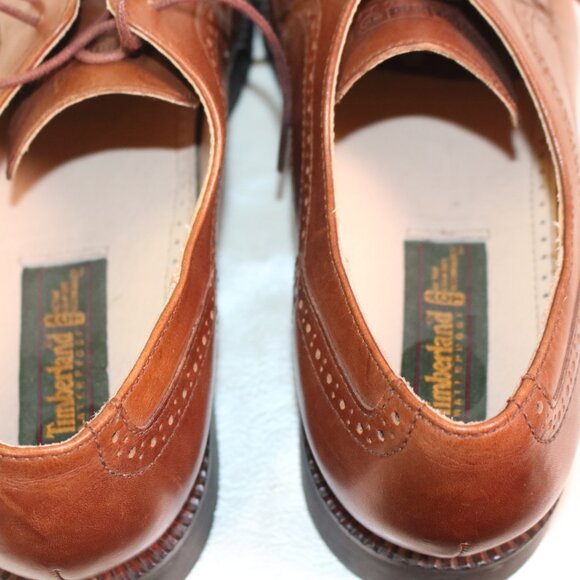 Timberland Men’s Brown Leather Brogue Oxford Shoes Size 10M main image 8